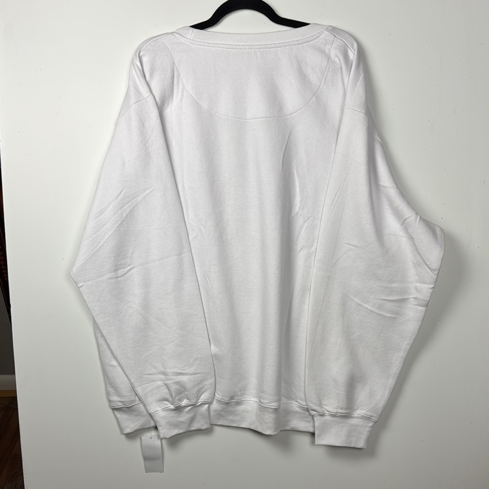 NIRVANA White Sweatshirt with Pink Graphic NWT Sz 3X - Picture 3 of 4